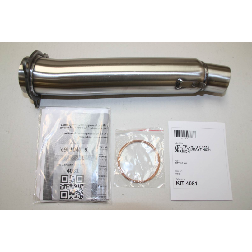 Ixil Hexoval Xtrem Evolution uitlaat Triumph Daytona / Speed Triple 955 (1999-2001) BI-1111284 1