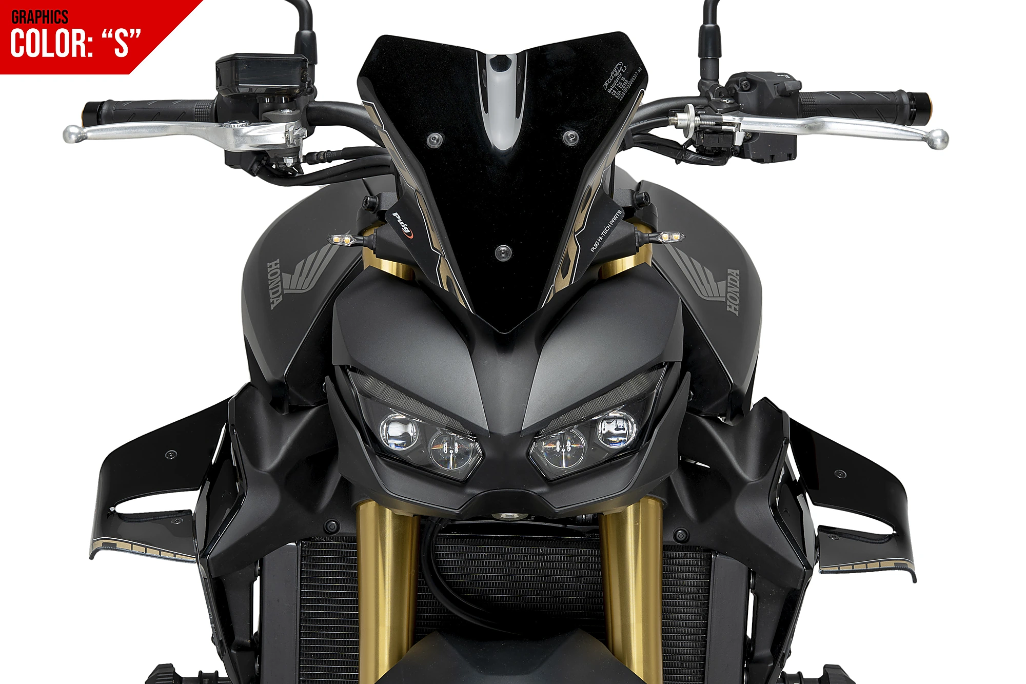Puig New Generation Sport windscherm Honda CB1000 Hornet / SP (2025-) PU22381S 1