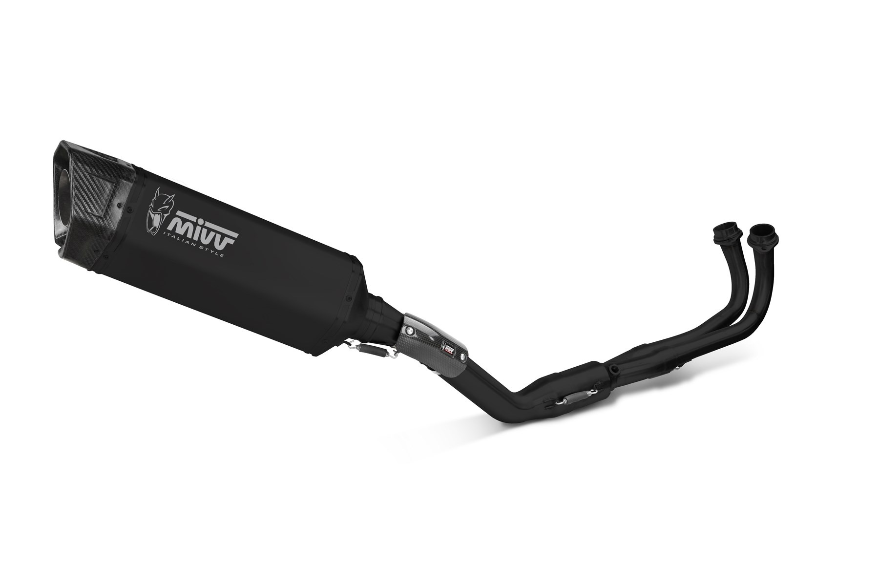 MIVV SR-1 compleet uitlaatsysteem Yamaha T-Max (2022-2024) BI-1125529001