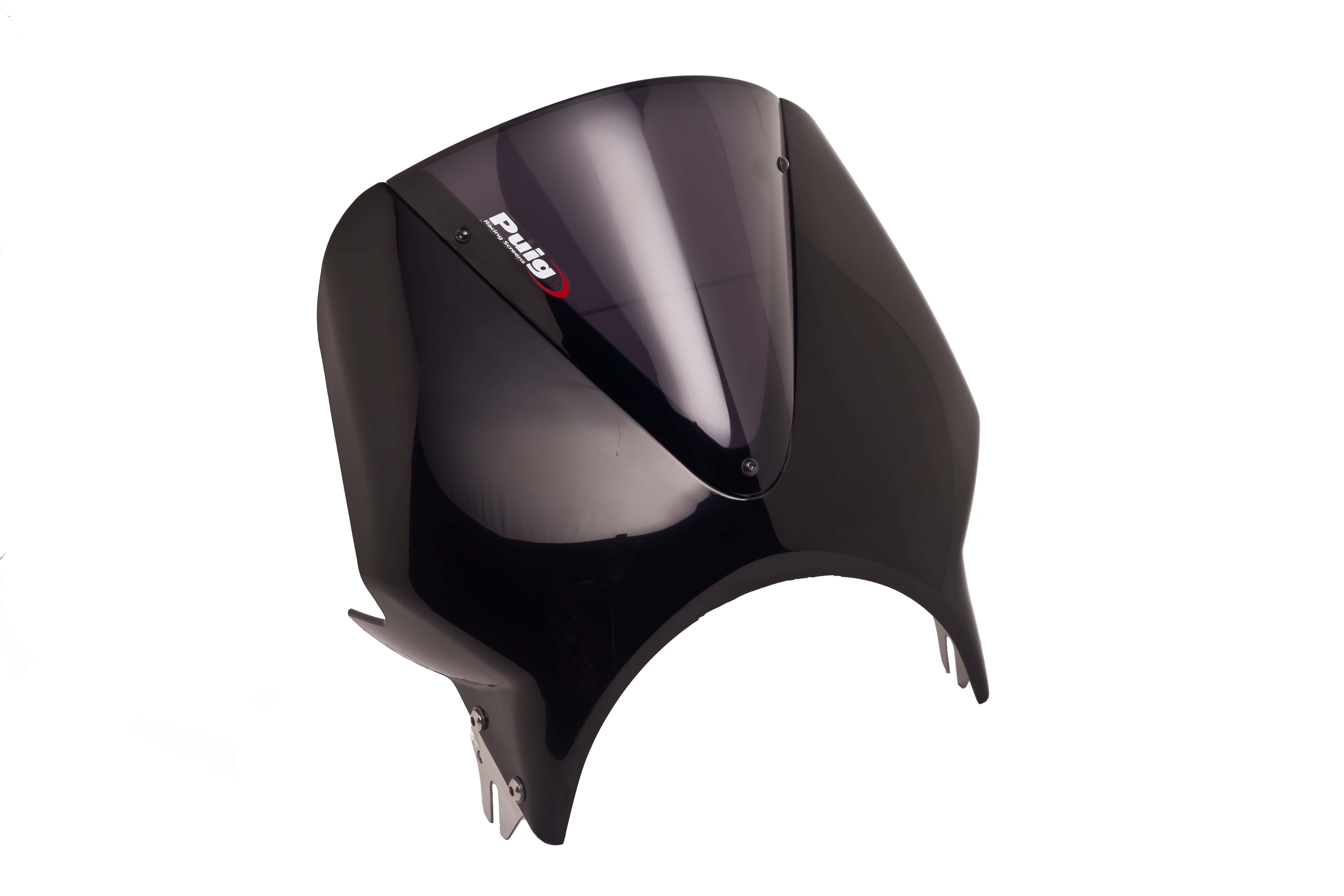 Puig windscherm met zwart kuipje Triumph Speed Twin / Thruxton 1200 RS