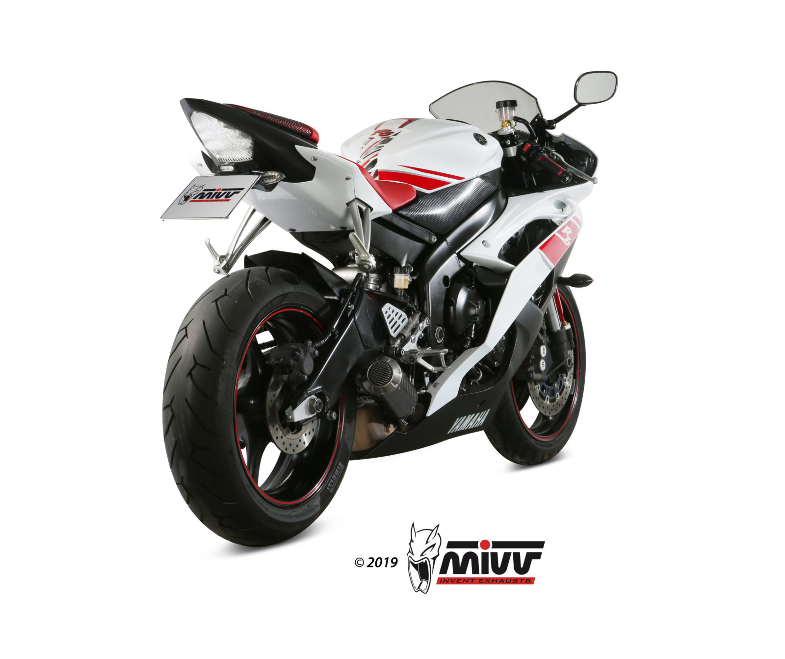 MIVV MK3 Slip On uitlaat Yamaha YZF-R6 (2006-2016) BI-1116606 2