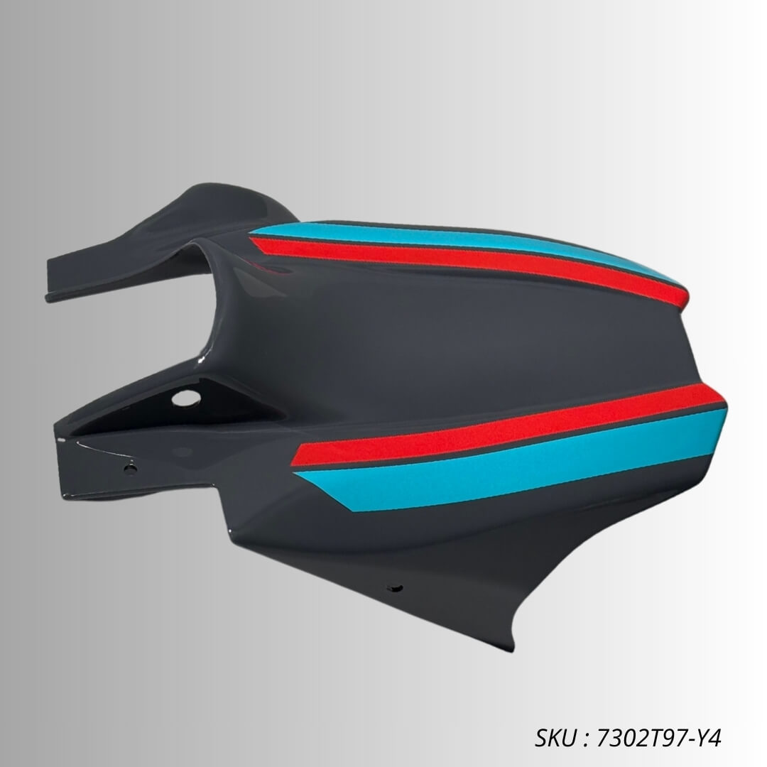 Ermax Evo achterspatbord Yamaha MT07 2021-2024 Ongespoten E7302T97-00 7