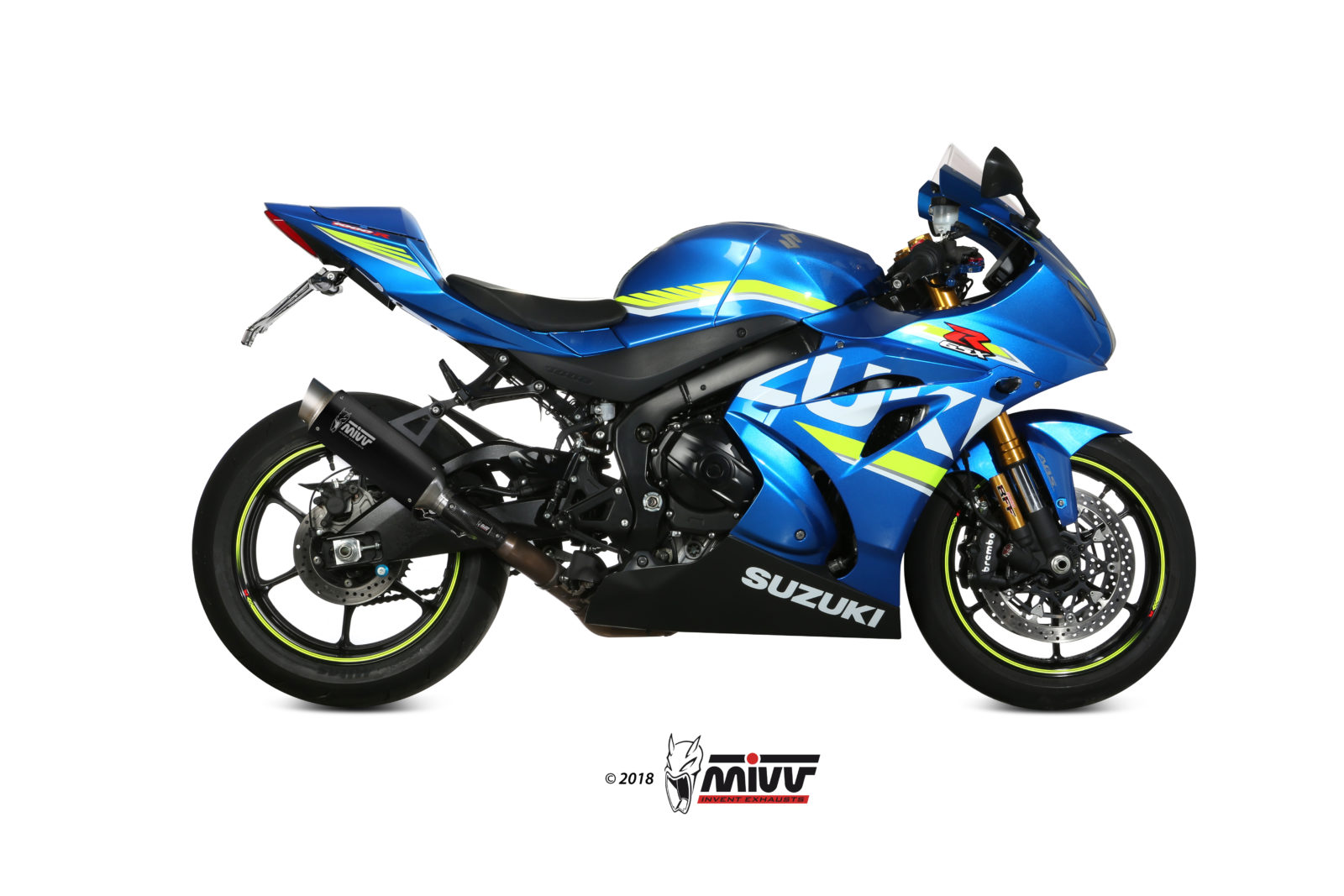 MIVV GP Pro Slip On uitlaat Suzuki GSX-R1000 / R (2017-2022) BI-1088669002 1