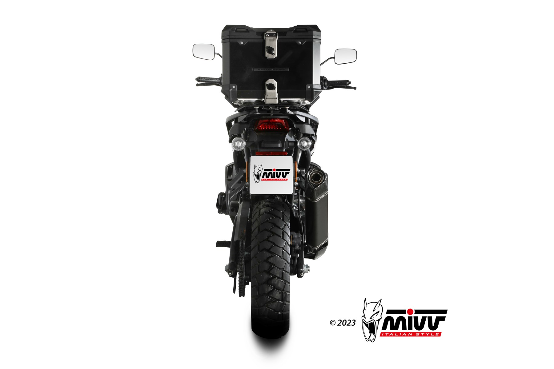 MIVV Speed Edge Slip On uitlaat Harley Davidson Pan America 1250 / Special BI-1119319001 5