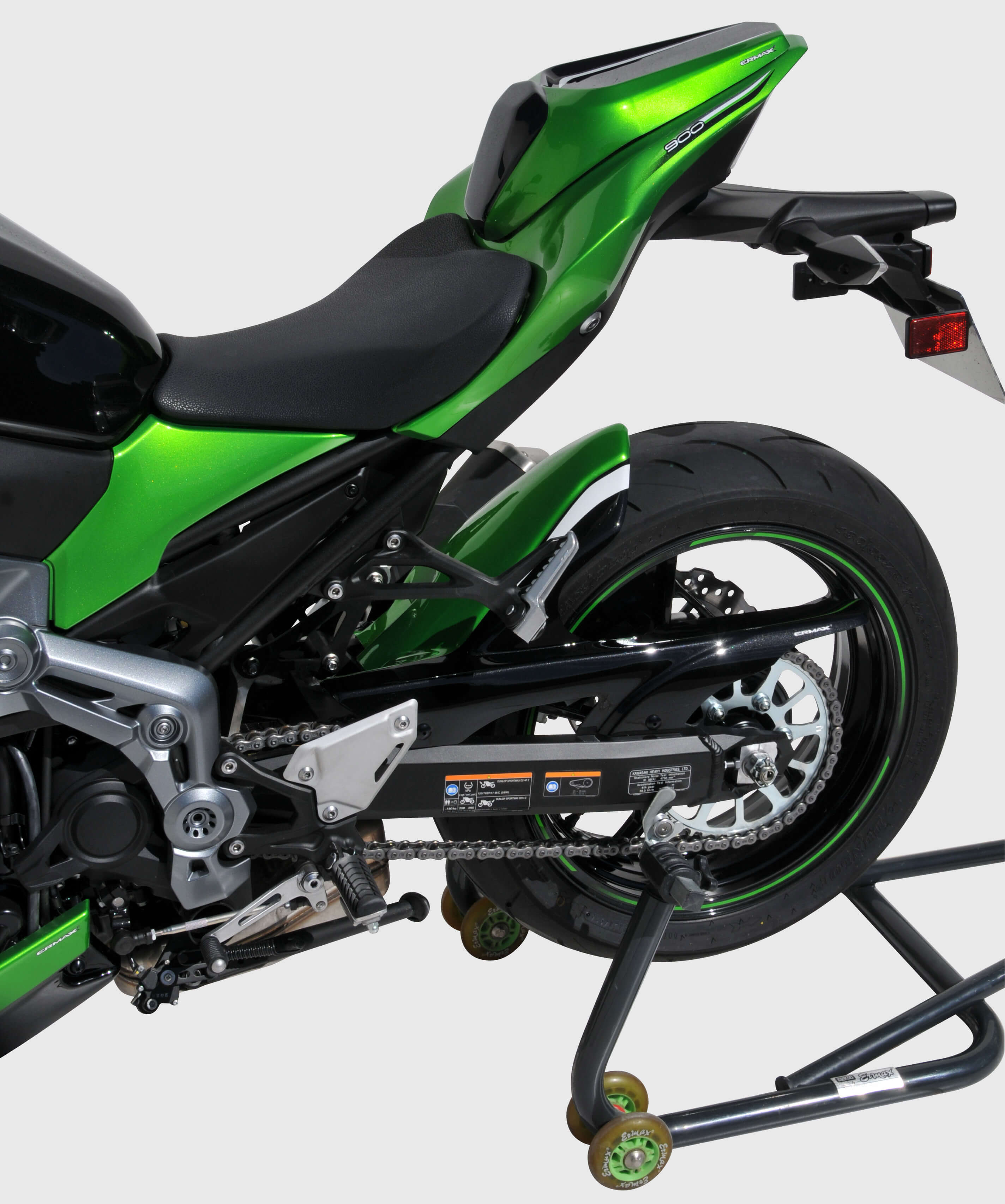 Ermax achterspatbord Kawasaki Z900 2017-2019 Ongespoten E7303096-00 5