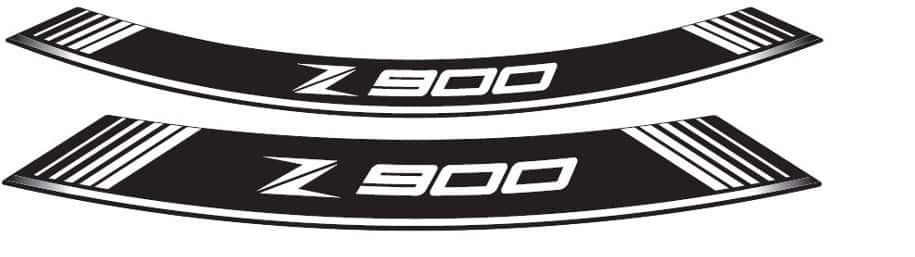 Puig velg stickers Kawasaki Z900 / RS / SE vanaf 2017