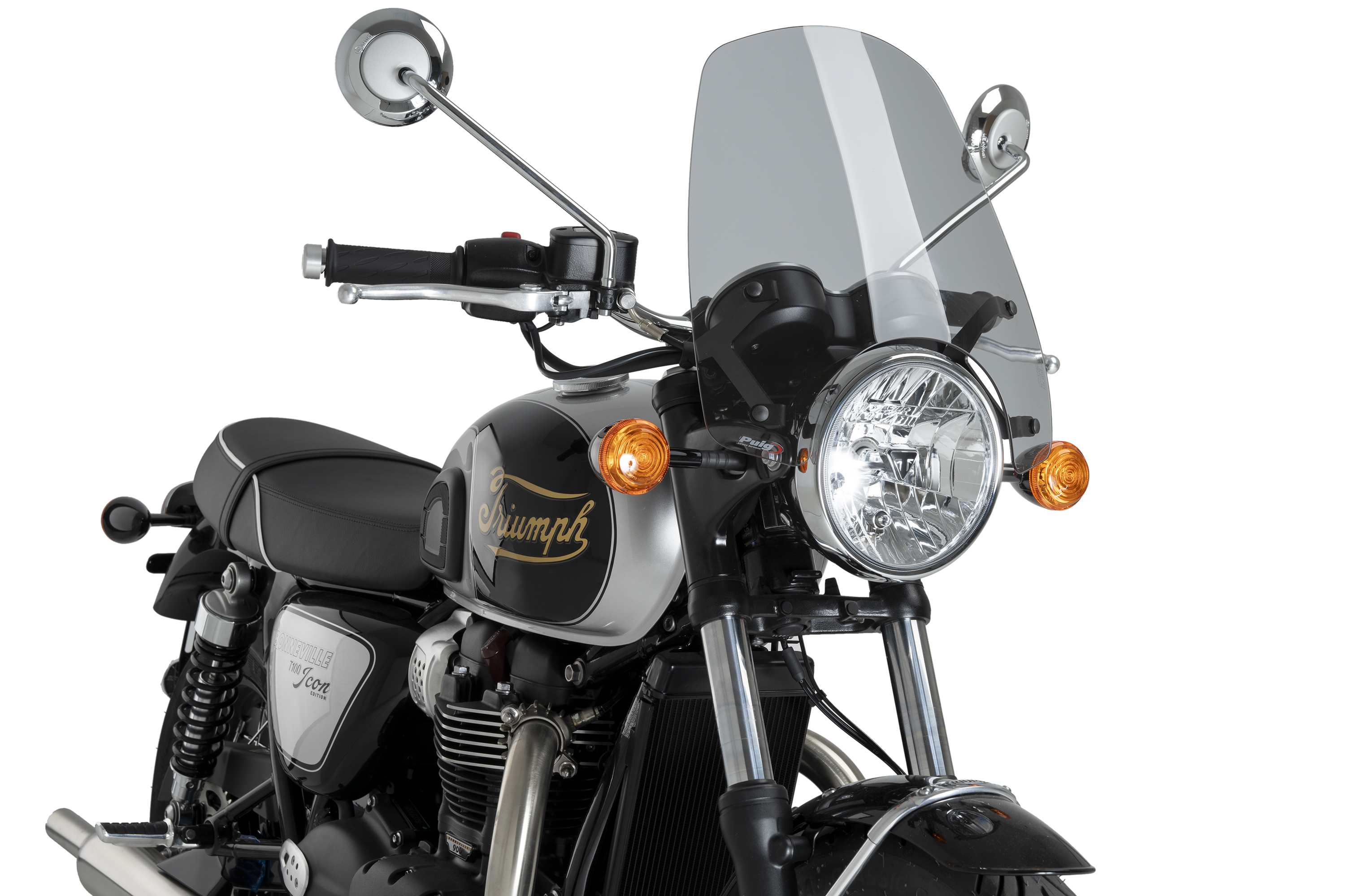 Puig New Generation Touring windscherm Triumph Bonneville T100 / T120