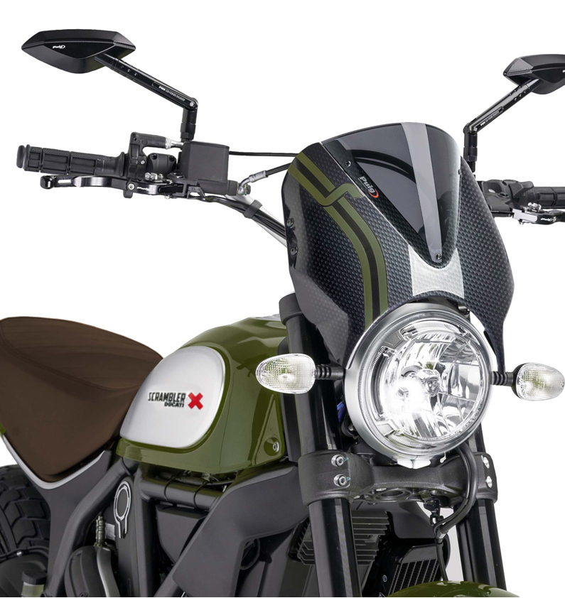 Puig windscherm Ducati Scrambler / Cafe Racer vanaf 2015 