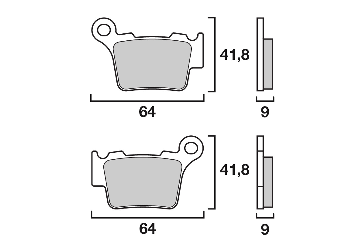 Brembo remblokken