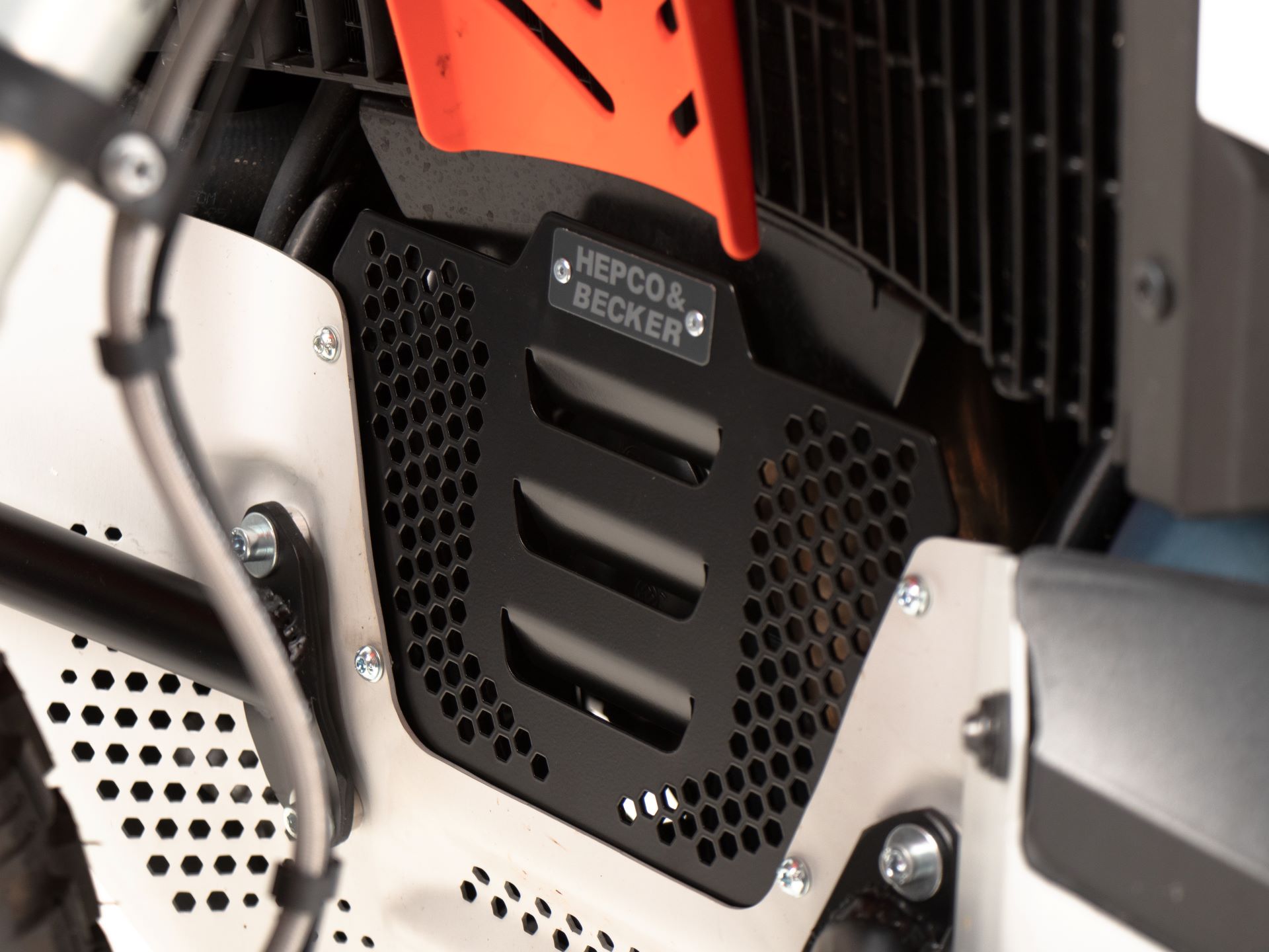 Hepco en Becker additionele plaat carterbescherming KTM 890 Adventure