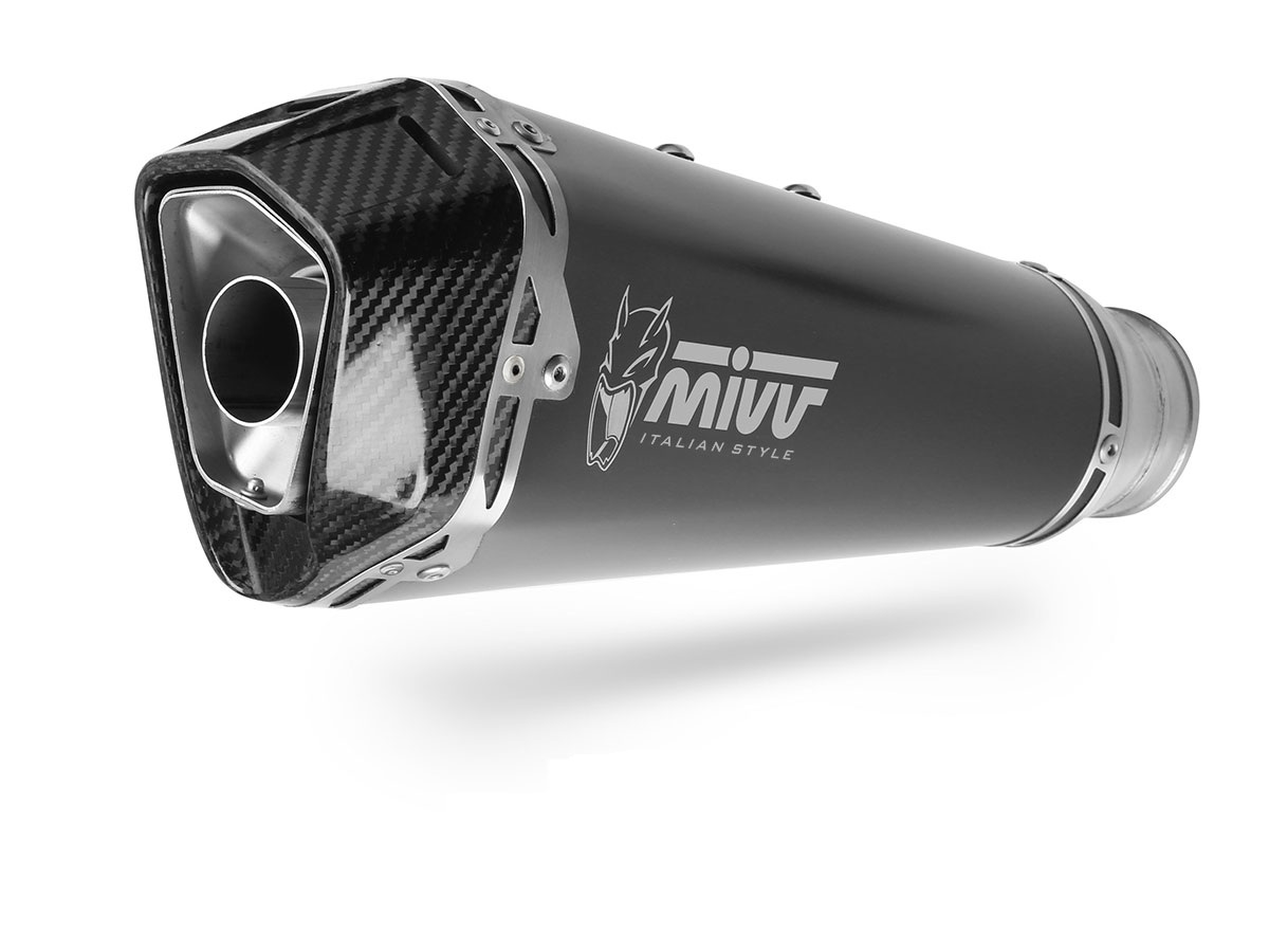 MIVV Delta Race Slip On uitlaat Honda Forza 750 (2021-) BI-1121463002