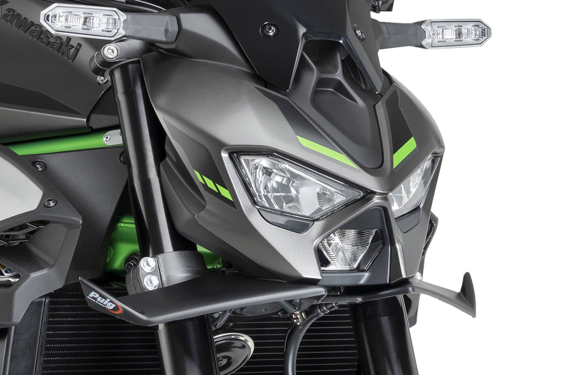 Puig downforce front spoiler Kawasaki Z900 (2025-)