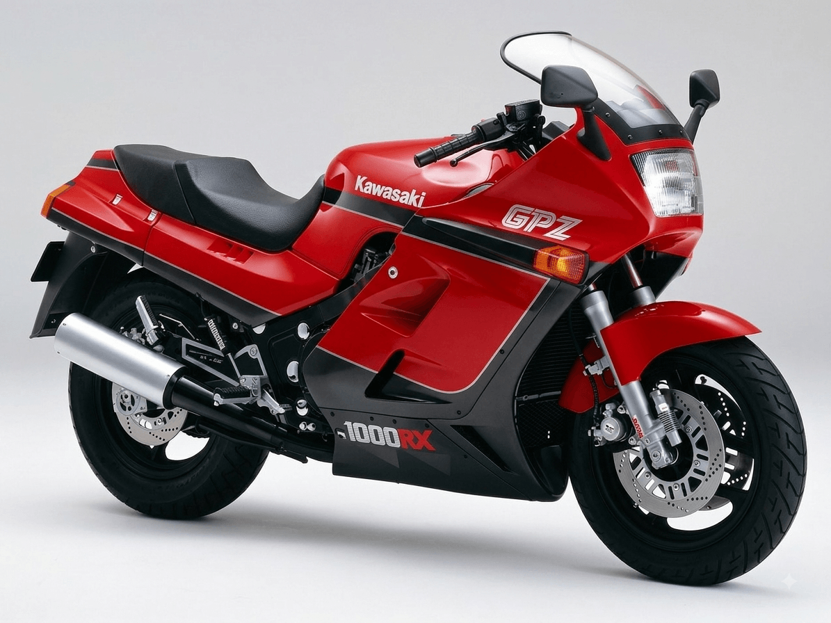 Ermax origineel windscherm Kawasaki GPZ1000RX (1985-1991) E020301011