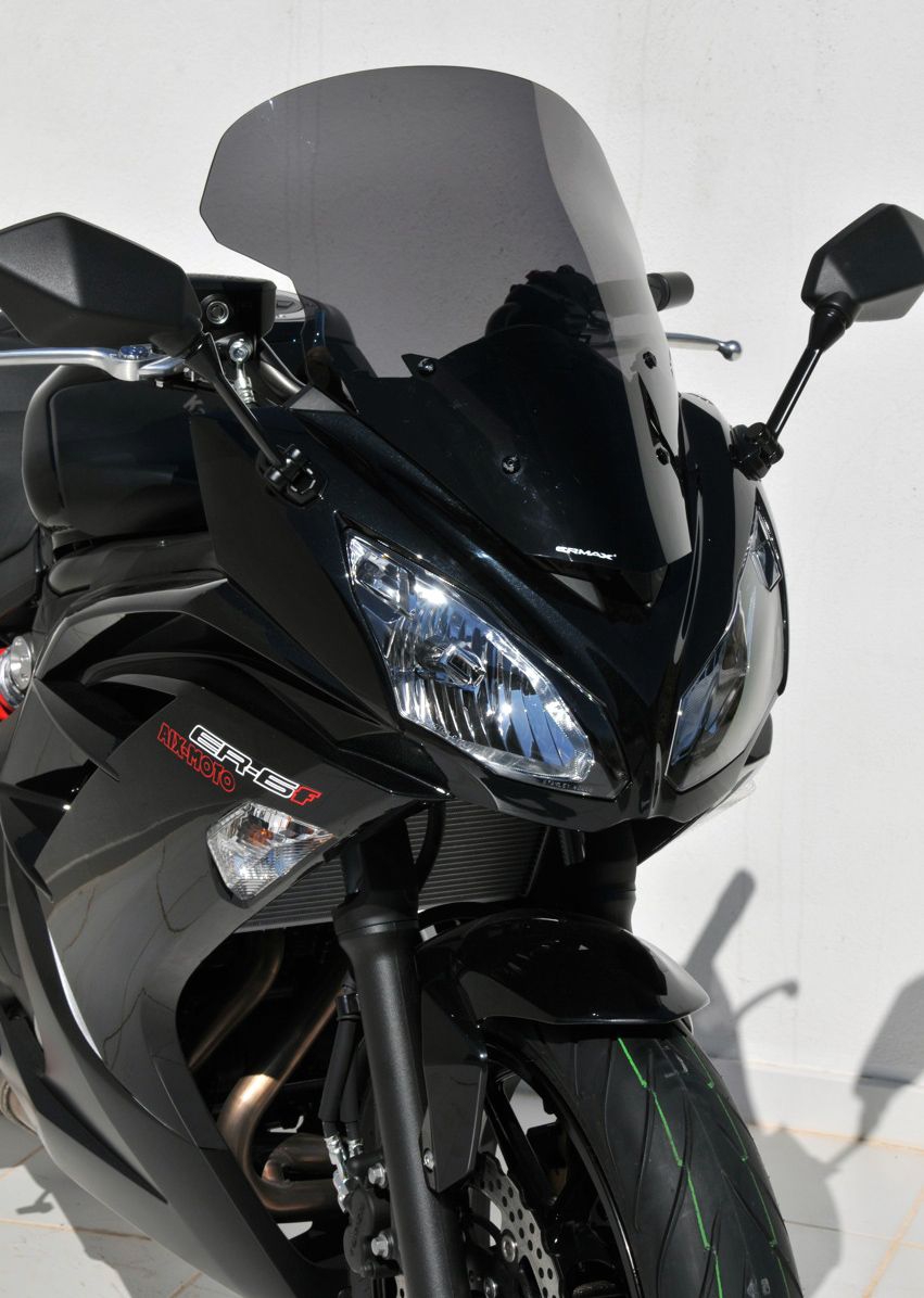 Ermax windscherm Kawasaki ER6F 2012-2016 verhoogd