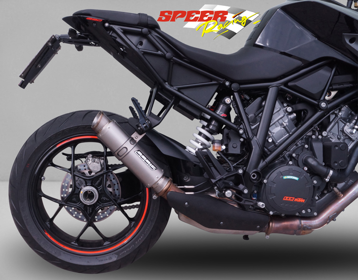 Bodis uitlaat KTM 1290 Superduke R/GT 2016-2019 titanium GP1-RSN