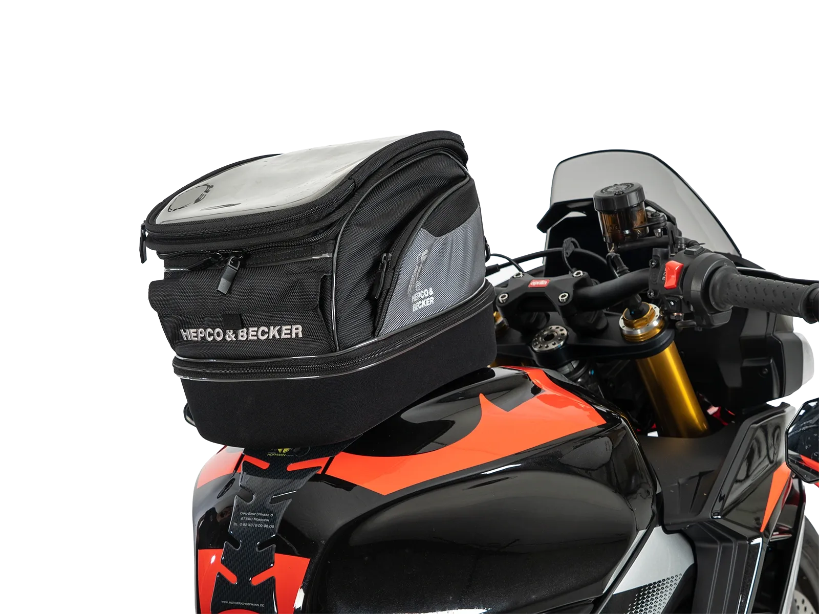 Hepco en Becker bevestiging Tanktas Aprilia Tuono V4 1100 / Factory (2025-) HE51677160009 5