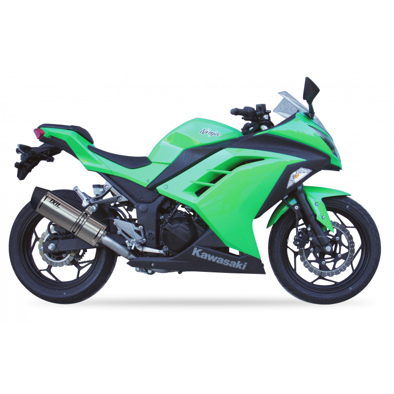 Ixil Hexoval Xtrem Evolution uitlaat Kawasaki Z / Ninja 500 / 7 Hybrid / 400 / SE BI-1149300 3