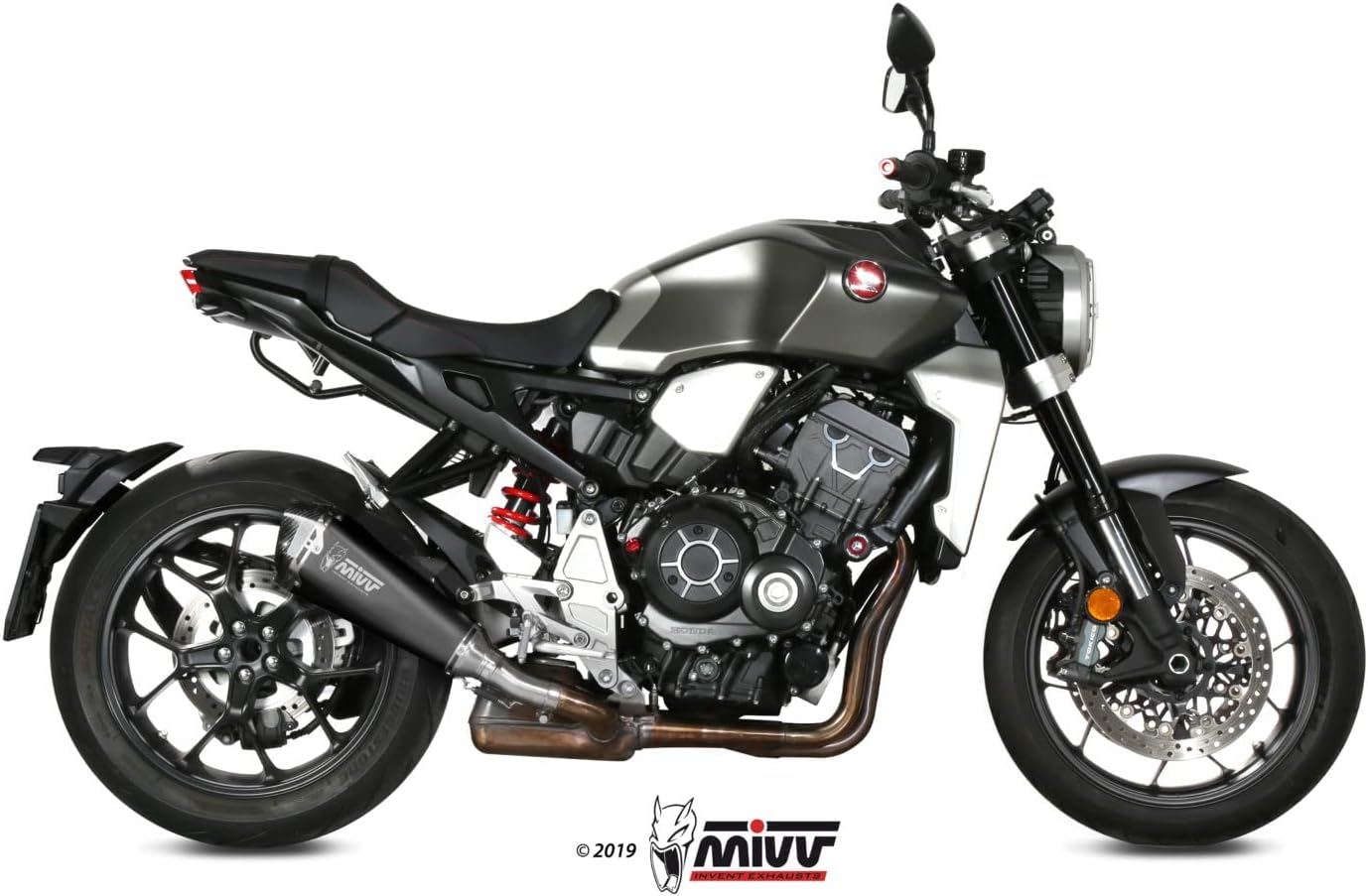 MIVV Delta Race Slip On uitlaat Honda CB1000R (2018-2025) BI-1089330001 1