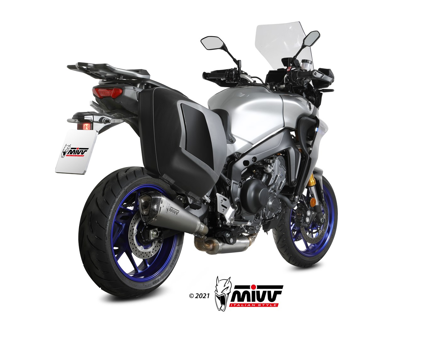 MIVV Delta Race compleet uitlaatsysteem Yamaha Tracer 9 (2021-2024) BI-1111075001 2