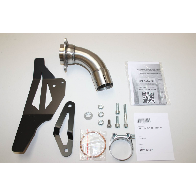 Ixil Hexoval Xtrem Evolution uitlaat Honda CB1000R (2008-2017) BI-1113693001 1