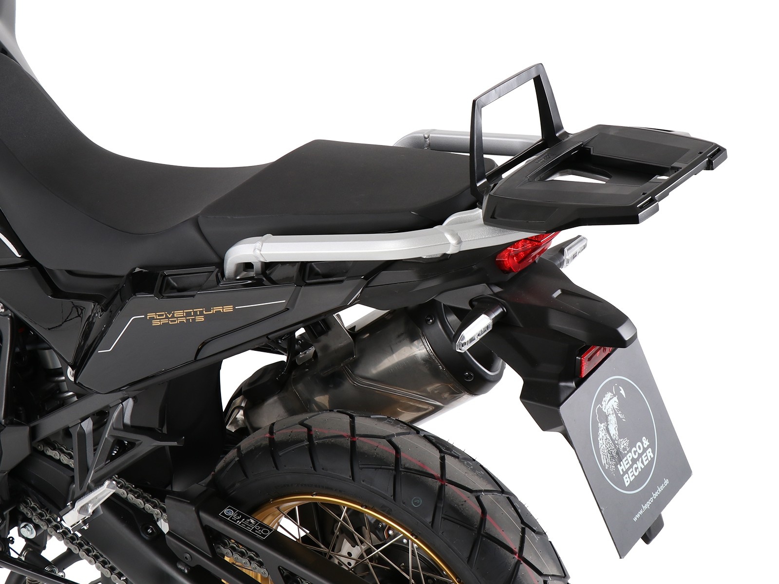Hepco en Becker Alurack drager topkoffer Honda Africa Twin CRF1100 / Adventure Sports (2020-2023)