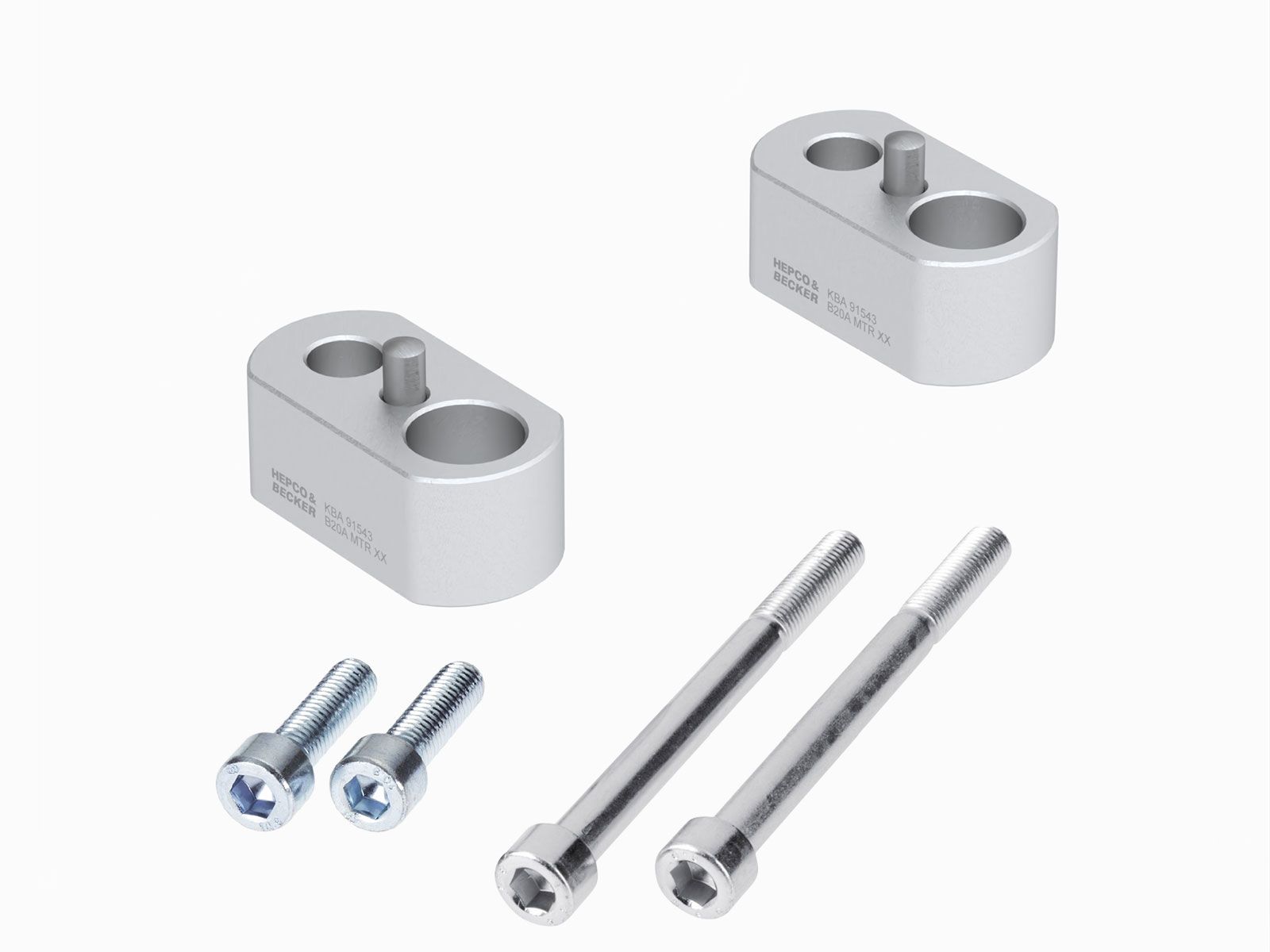 Hepco en Becker stuur rizers 20 mm Triumph Tiger 850 Sport (2021-2025)