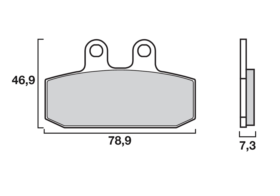 Brembo remblokken