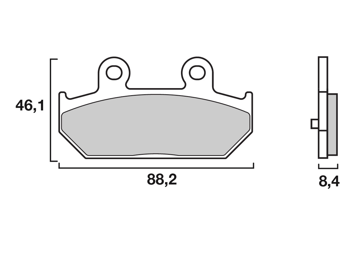 Brembo remblokken