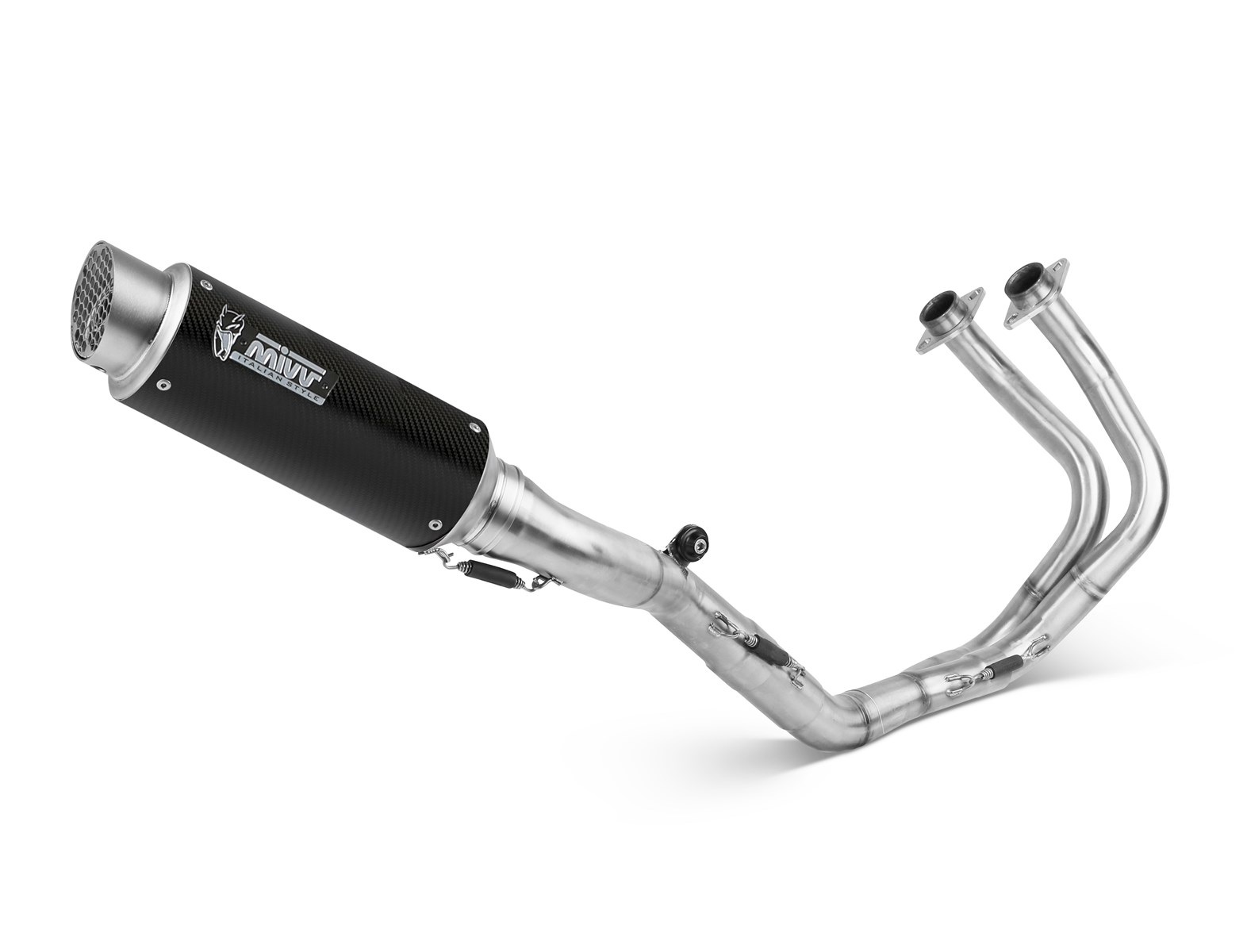 MIVV GP Pro compleet uitlaatsysteem Kawasaki Ninja 650 / Z650 (2017-2023) BI-1088419001