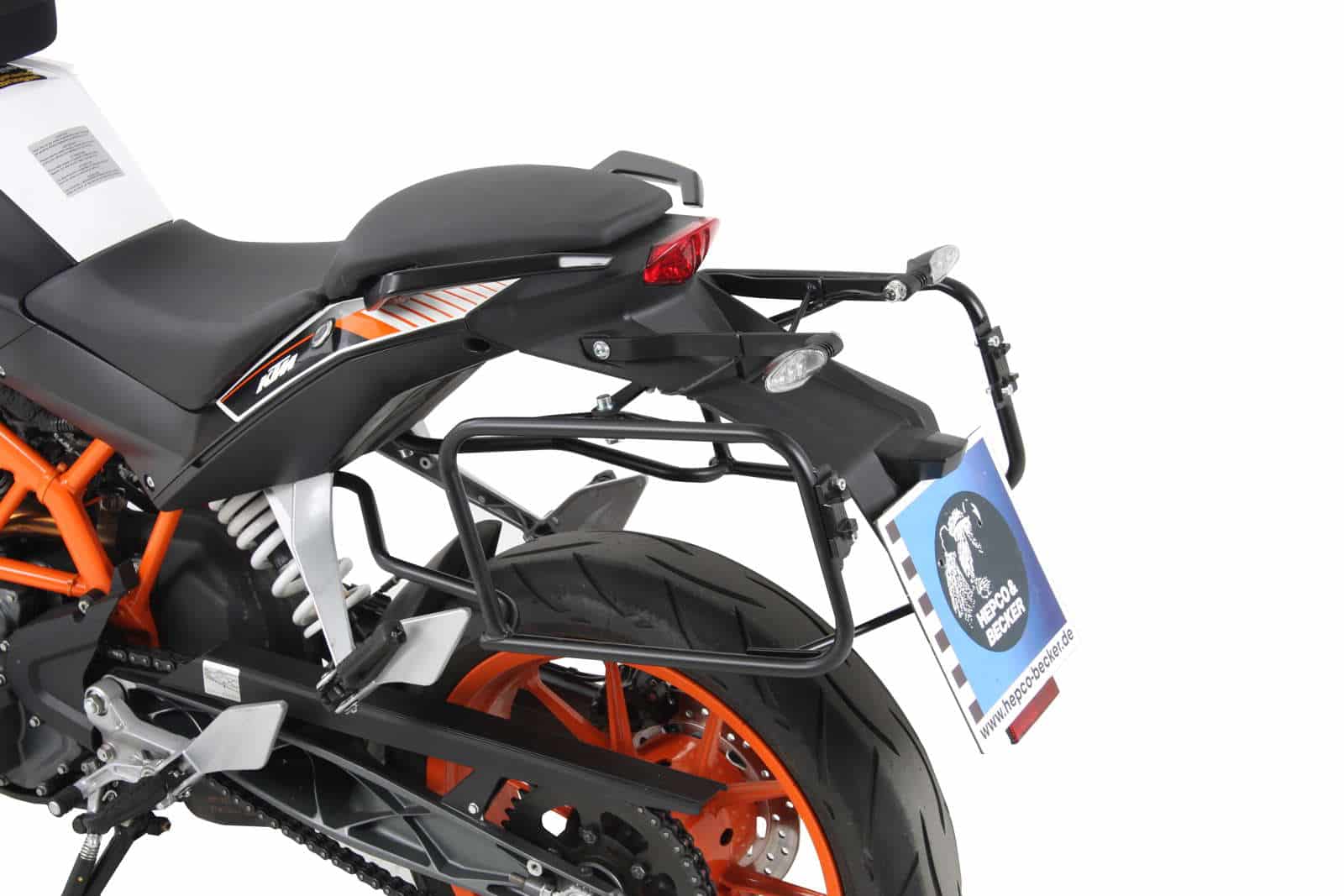 Hepco en Becker rek zijkoffers KTM 390 Duke (2014-2016)
