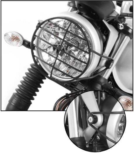 Hepco en Becker koplamp bescherming Triumph Speed Twin 900 (2023-2024)