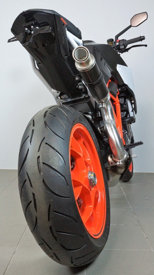 Bodis uitlaat KTM 1290 Superduke 2017-2019 hoog GP1-RSN