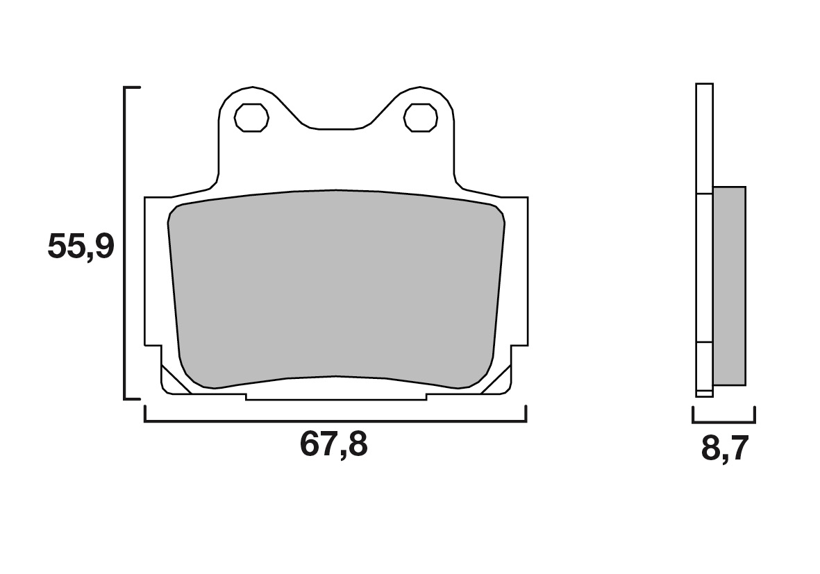 Brembo remblokken