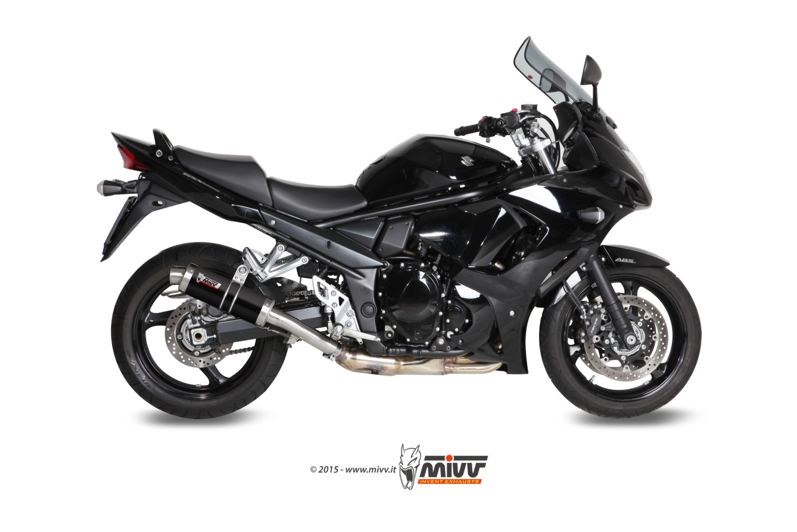 MIVV GP Slip On uitlaat Suzuki Bandit 1250N / S / GSX1250F (2007-2015) BI-1089043002 3