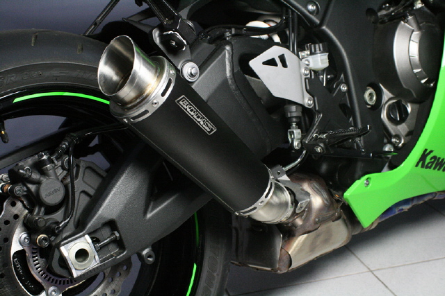 Bodis uitlaat Kawasaki ZX10R 2011-2015 GPC-1 zwart