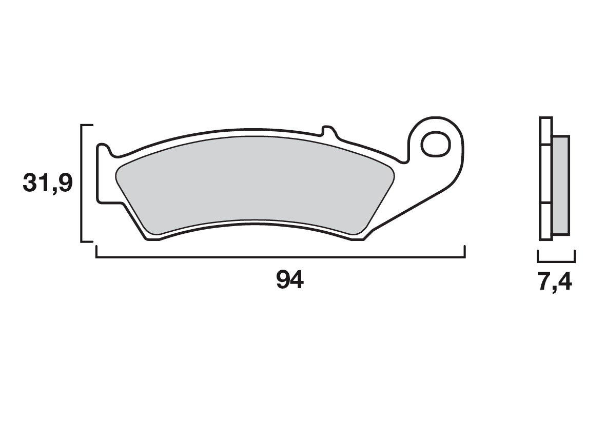 Brembo remblokken