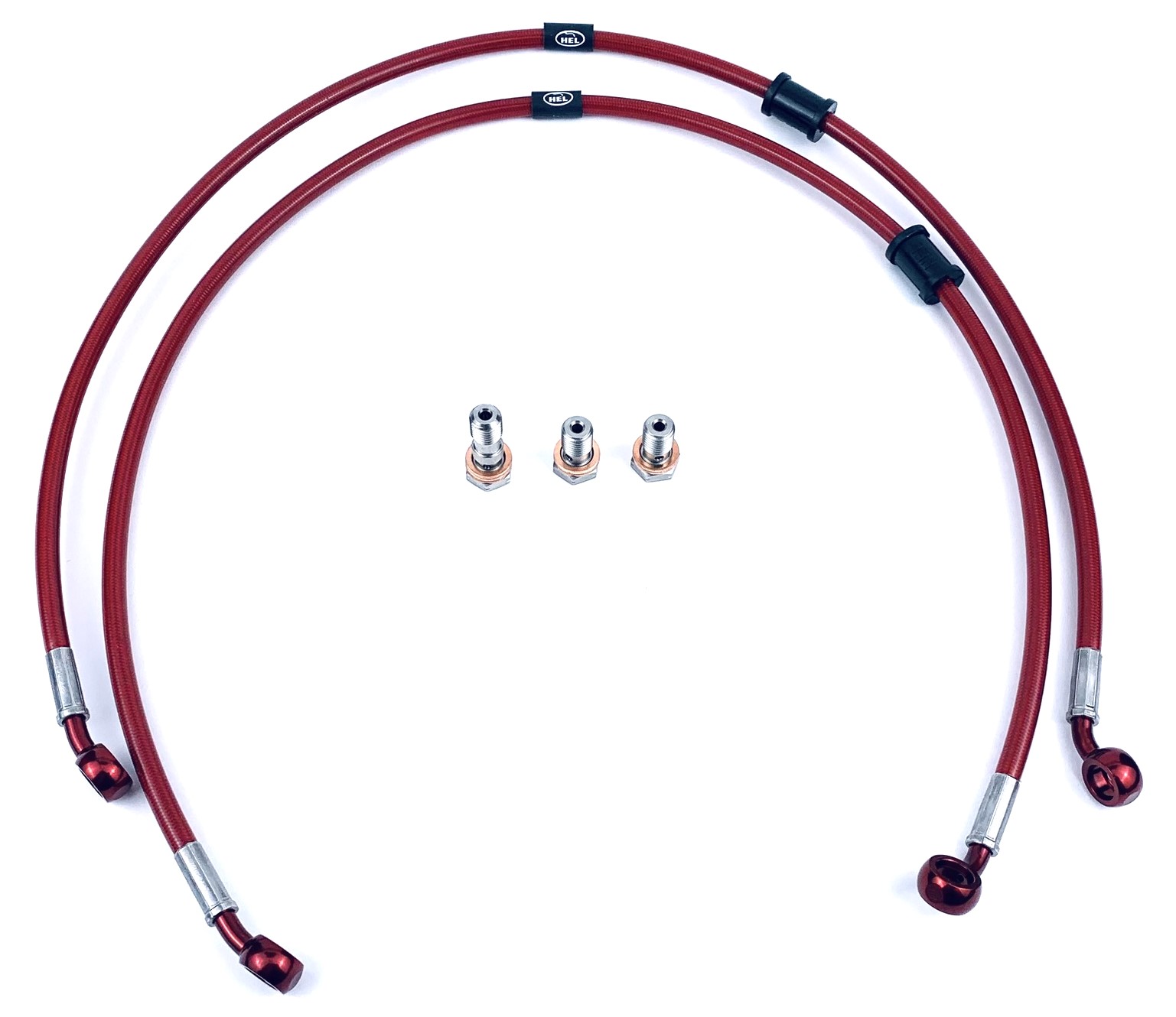 HEL remleidingen Honda CBR600 RR 2007-2012 F voorzijde HEL remleidingen Honda CBR600 RR 2007-2012 F voorzijde