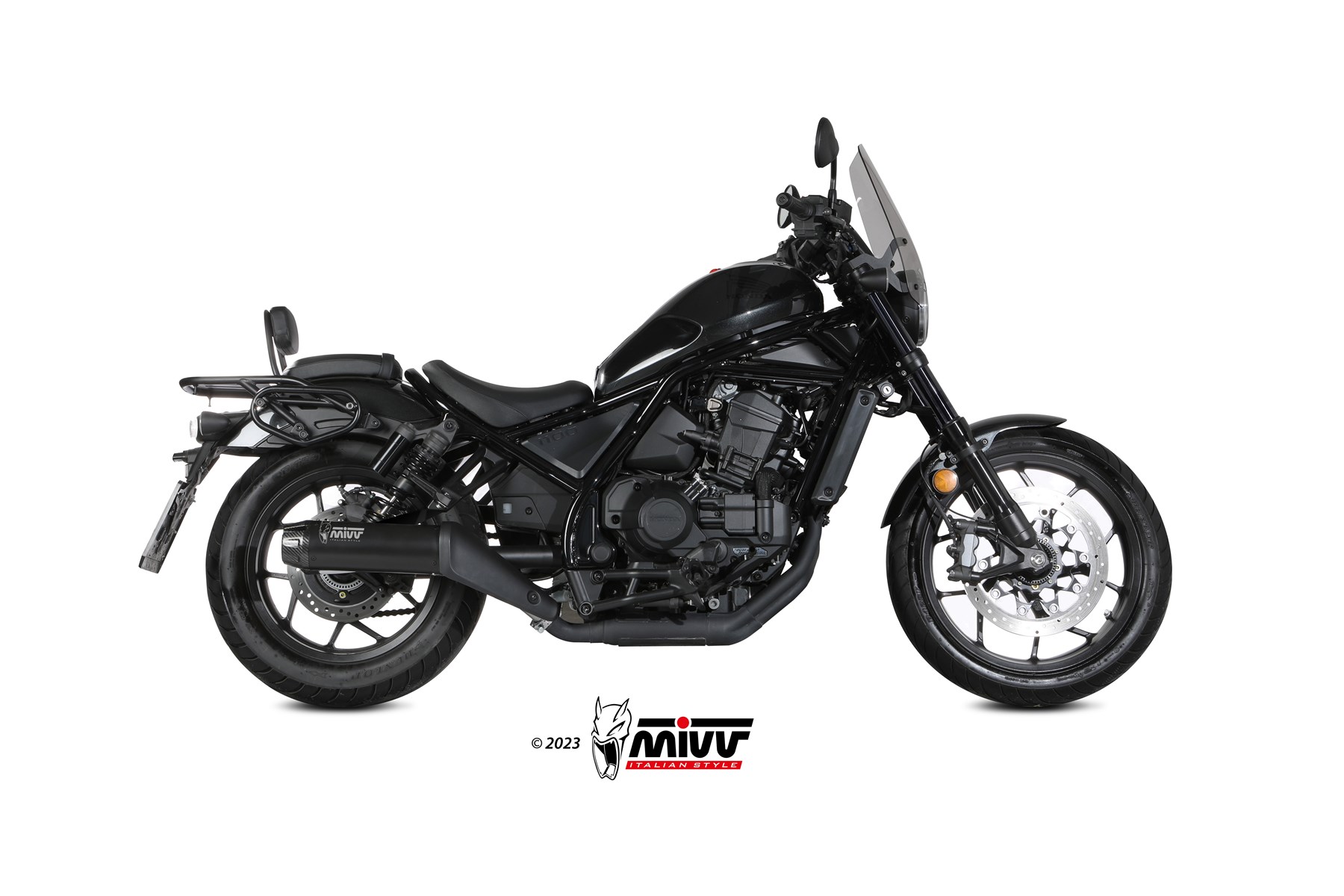 MIVV HR-1 Slip On uitlaat Honda CMX1100 Rebel / T (2021-) BI-1125802001 1
