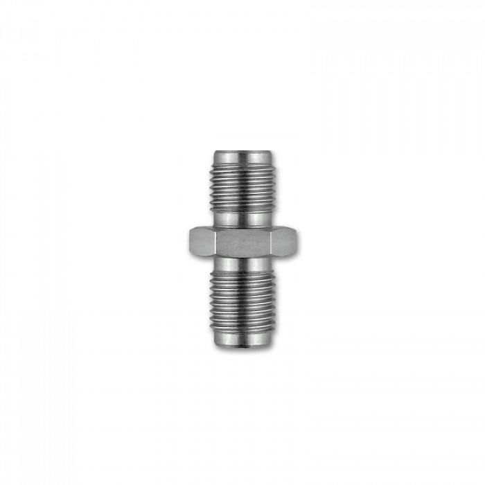 HEL RVS male/male verloopadapter M10x1,00 / M10x1,25