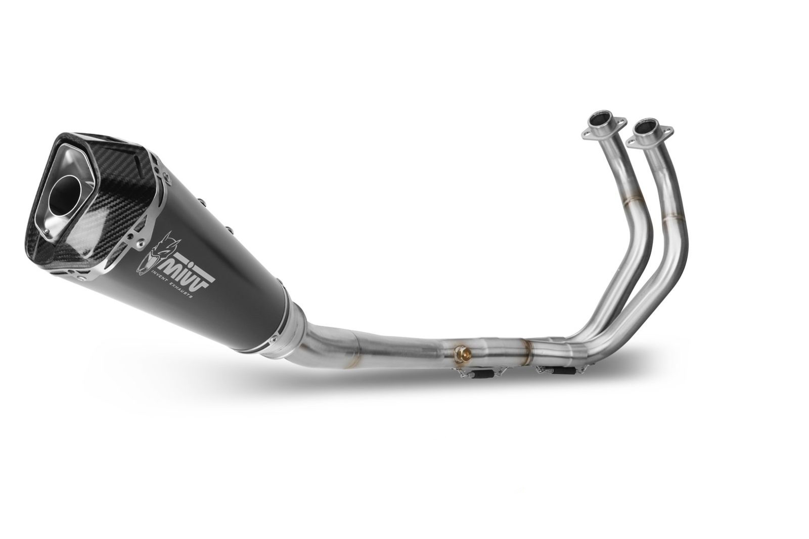 MIVV Delta Race compleet uitlaatsysteem Yamaha MT07 (2021-2024) BI-1088219001