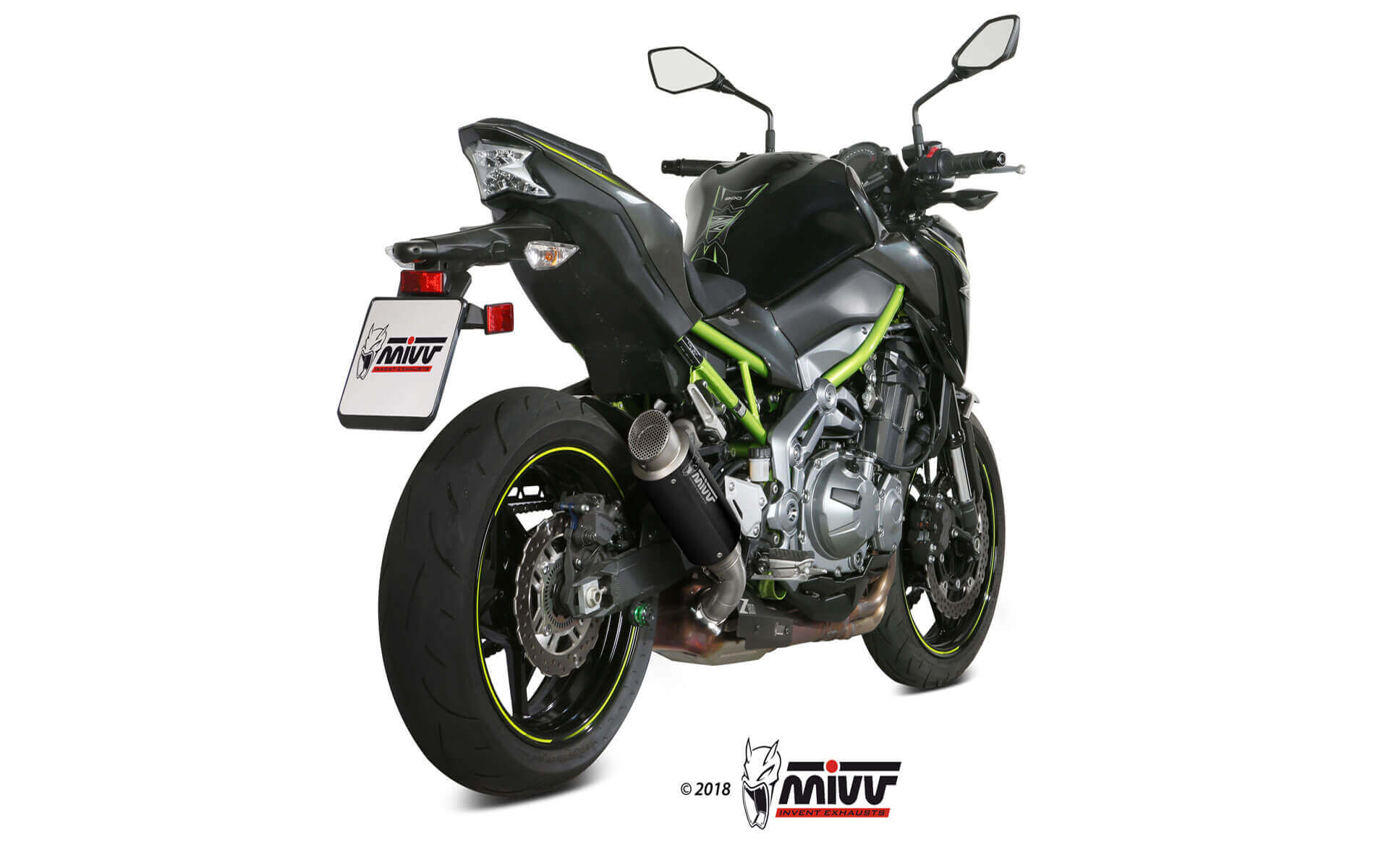 MIVV GP Pro Slip On uitlaat Kawasaki Z900 (2017-2019) BI-1088649002 2