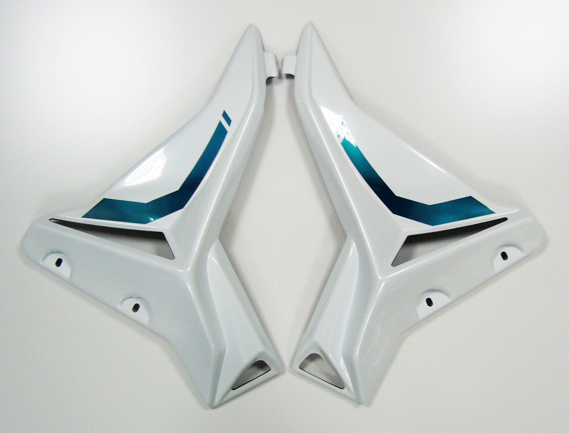 Ermax zijpanelen radiator Yamaha MT07 2014-2017 Ongespoten E760200121 7