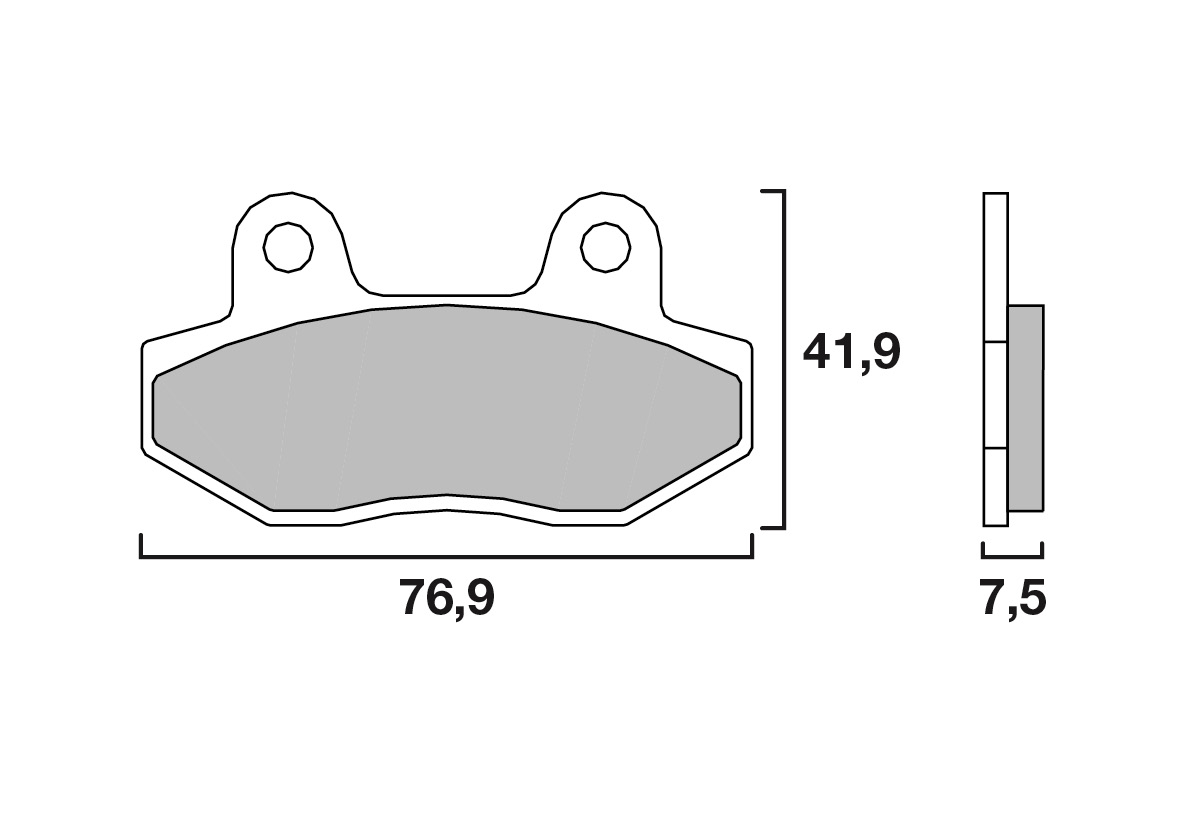 Brembo remblokken