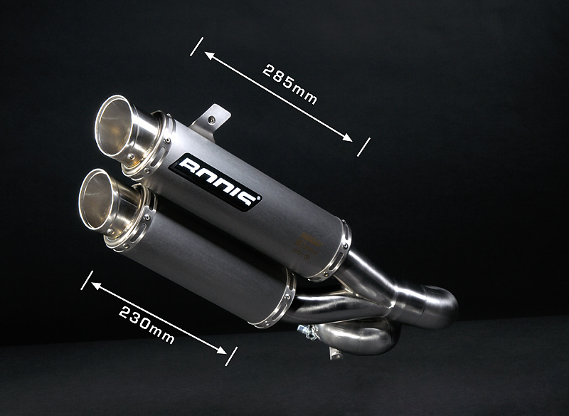 Bodis uitlaat Suzuki GSX-R1000 2009-2011 GPX2 Titanium