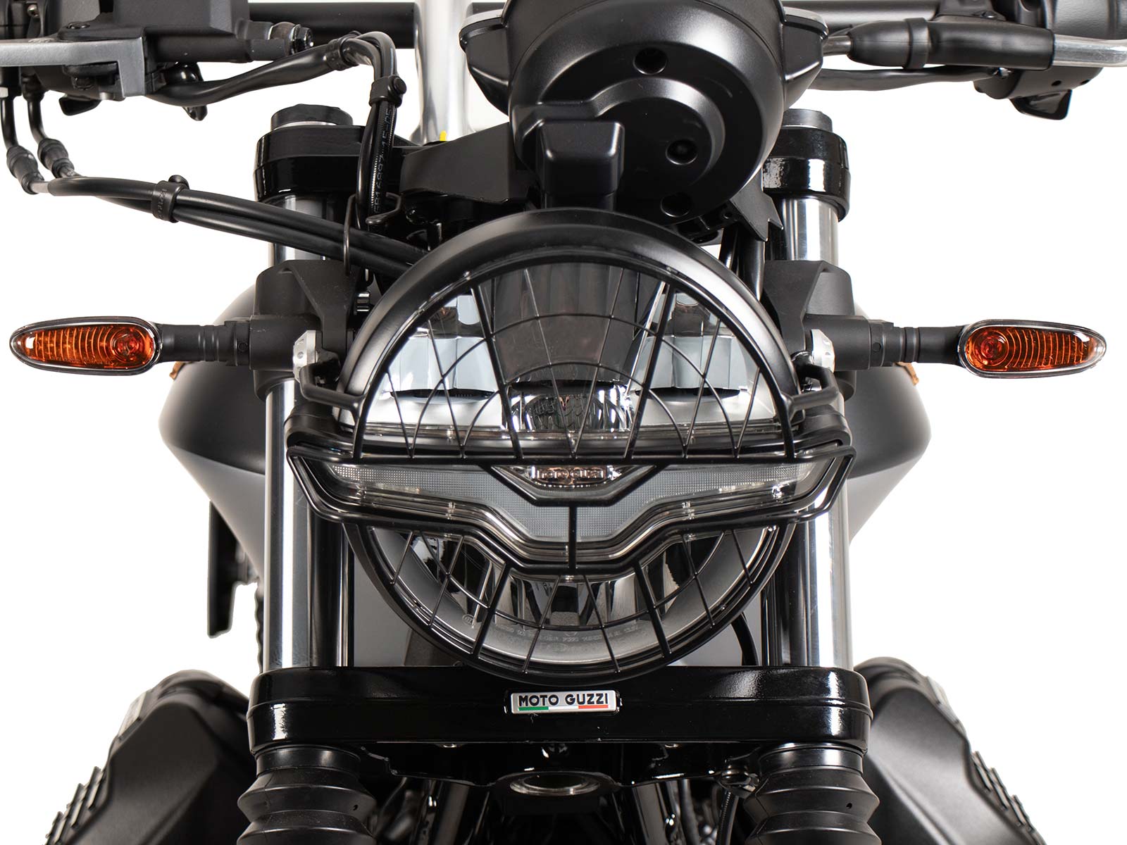 Hepco en Becker koplamp bescherming Moto Guzzi V9 Bobber (2021-2024) HE7005590001 1