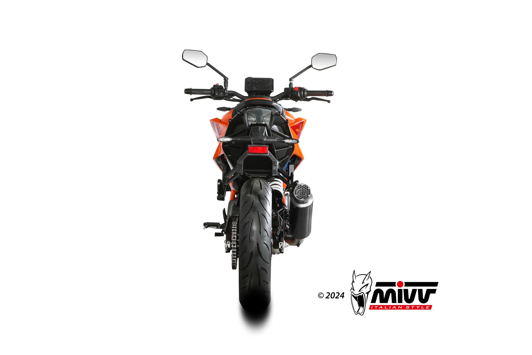 MIVV GP Pro Slip On uitlaat KTM 125 / 390 Duke (2024-) BI-1147852001 5