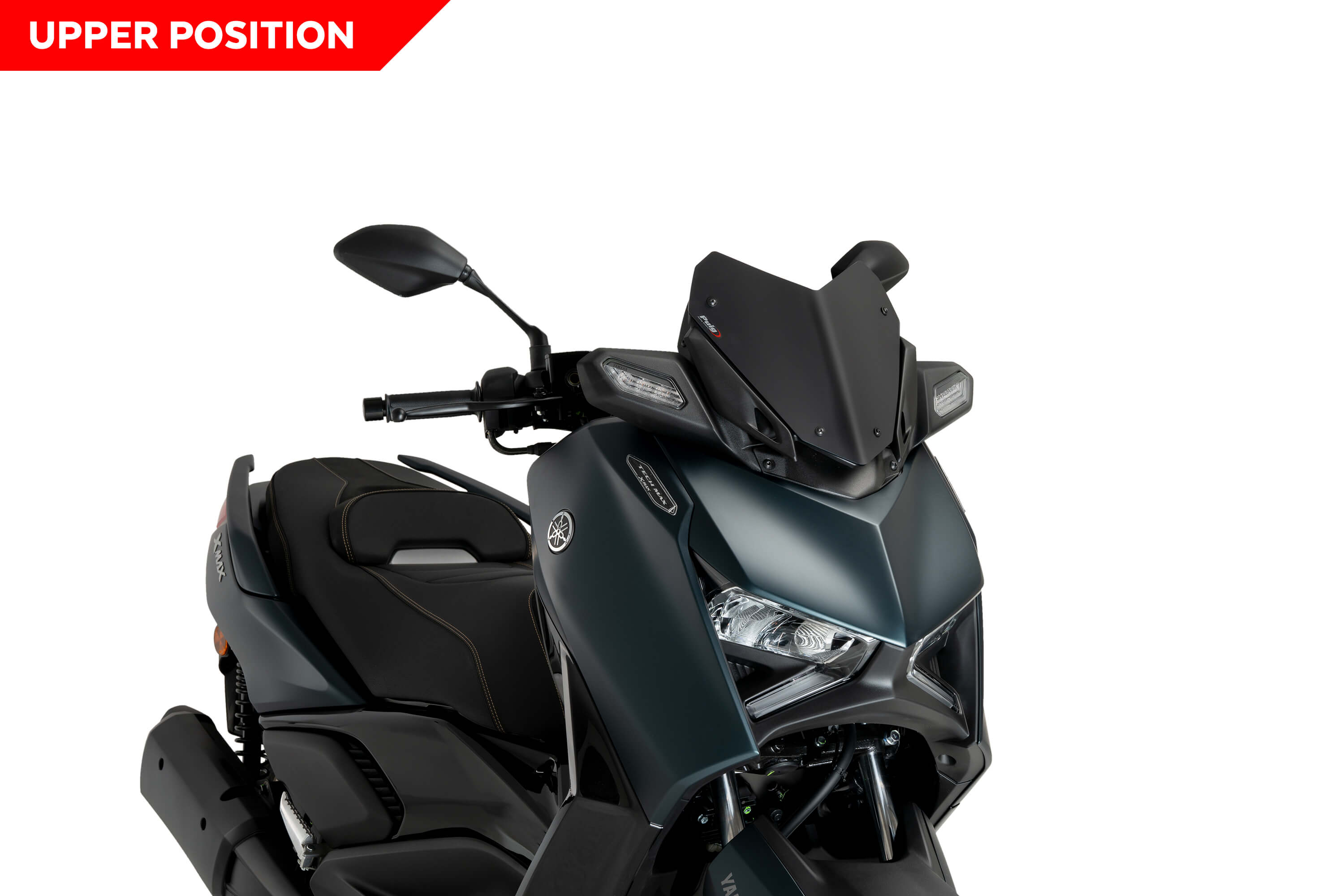 Puig V-Tech Sport windscherm Yamaha X-Max 300 / Tech Max (2023-) PU21744J