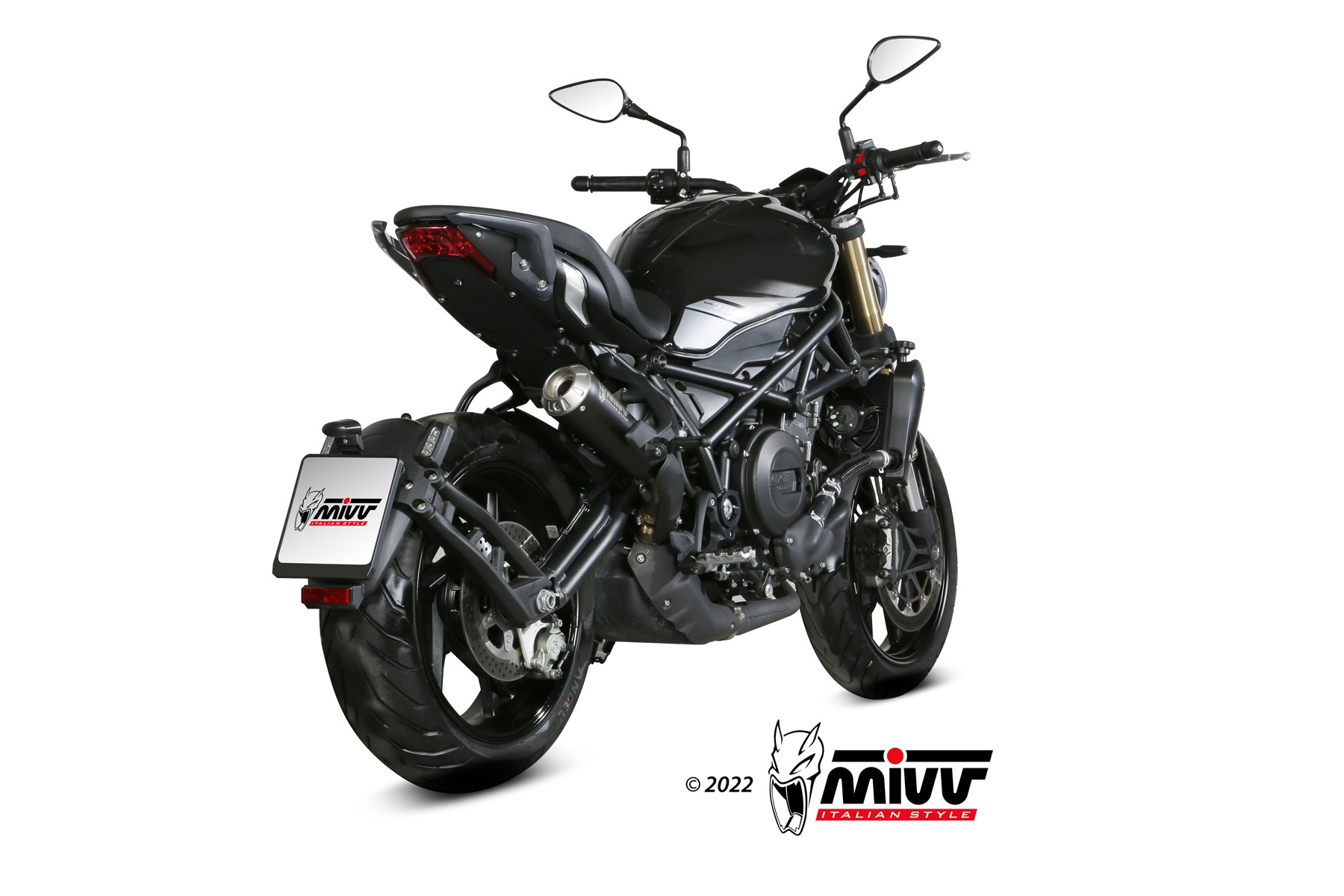 MIVV X-M1 Slip On uitlaat Benelli 752S (2019-2024) BI-1122124 2
