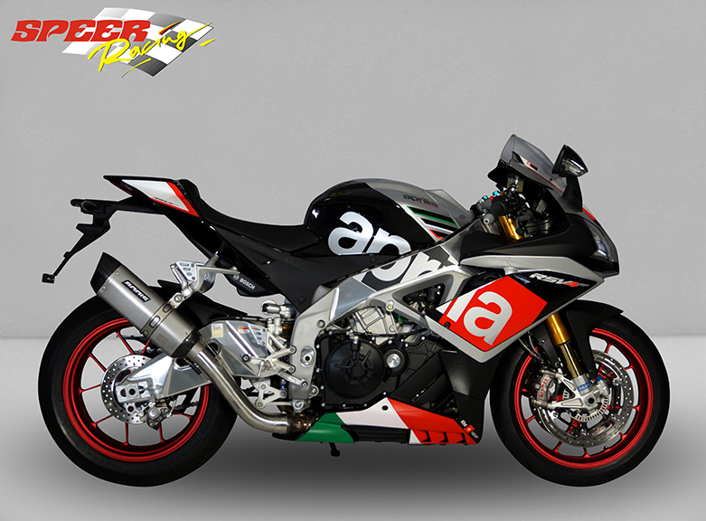 Bodis uitlaat Aprilia RSV4 / RR / RF 2015-2016 P-TEC II Titanium