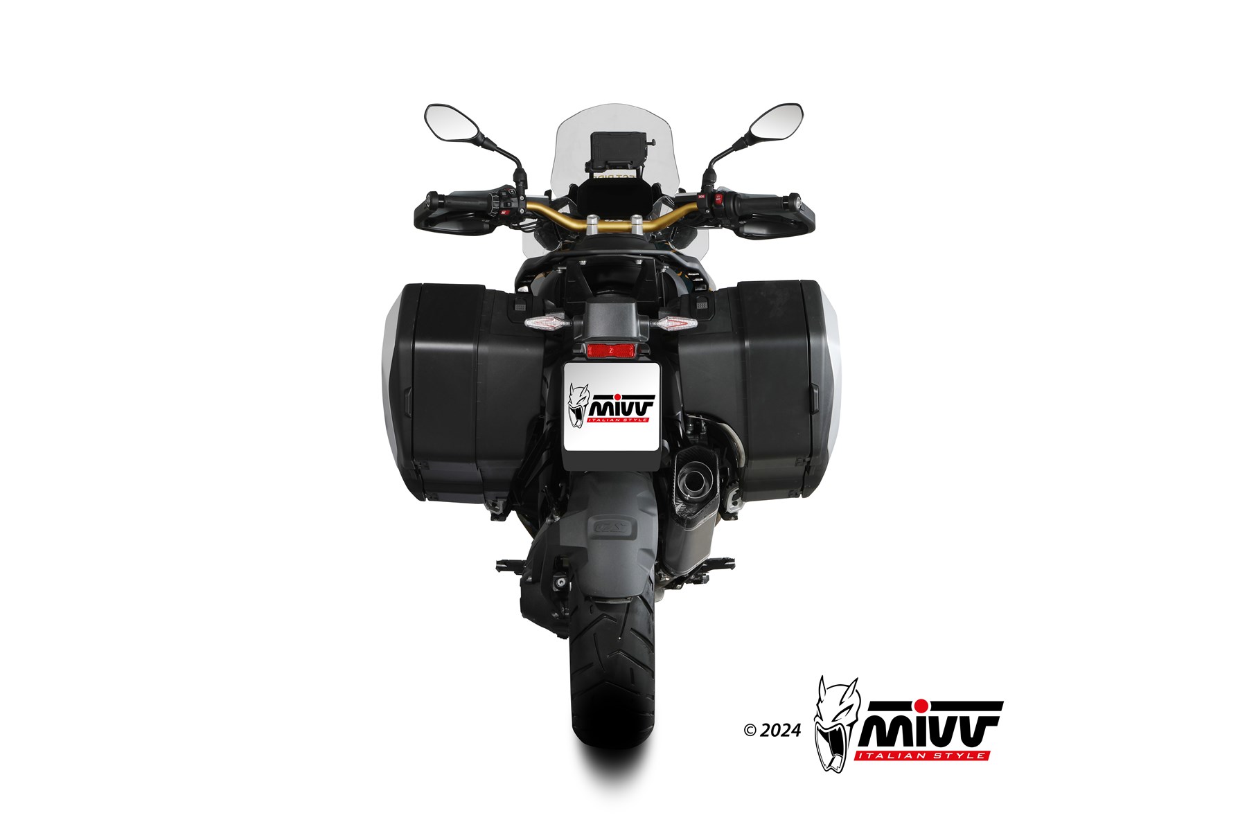 MIVV SR-1 Slip On uitlaat BMW R1300GS / Adventure (2023-) BI-1126655001 5